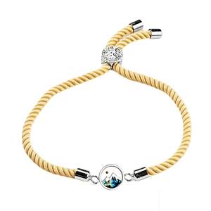 Pulsera <span class=keywords><strong>de</strong></span> Acero Inoxidable con Concha <span class=keywords><strong>de</strong></span> Abulón, Montañas, <span class=keywords><strong>Semilla</strong></span> <span class=keywords><strong>de</strong></span> <span class=keywords><strong>Mostaza</strong></span>, Cierre Ajustable con Cordón, Diseño Árbol <span class=keywords><strong>de</strong></span> la Vida, Resistente al Deslustre, para Hombre y Mujer - Product Image 6