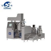 Machine à fabriquer de la mayonnaise, du ketchup, du beurre, du fromage, du chocolat, émulsifiant sous vide, mélangeur de crème éclaircissante cosmétique