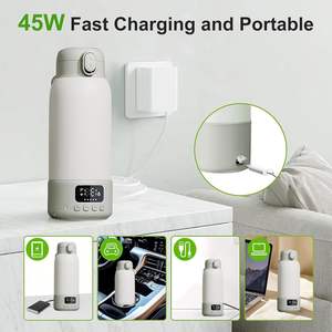 Calentador de Biberones Portátil de Calentamiento Rápido de 500 ml, Calentador de Leche para Bebés, Termo Eléctrico para Leche de Bebé - Product Image 5