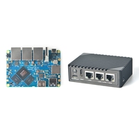 Carte de développement de mini routeur RK3588S NanoPi R6S, Octa-Core LPDDR4X pour double Ethernet 2.5G, Mini NAS HDMI 8K, boîtier métallique