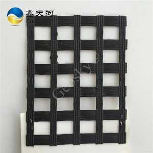 CE Certified Taian Biaxial Polyester Knitting <strong>Machine</strong> Customized Warp Knitted <strong>Geogrids</strong> Reinforcement for Old Asphalt Concrete - Product Image 1
