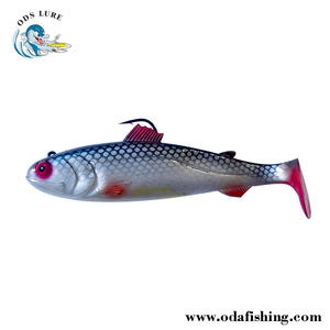 Leurres souples De Grande Taille Peinte À La Main Roach PVC Shad Style Mustad Jigging Leurres De Pêche - Product Image 3