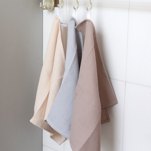 ノンスクラッチコットンディッシュラグ多目的厚手耐久速乾性ソフトコットンワッフル織りキッチンタオル皿掃除布 - Product Image 2