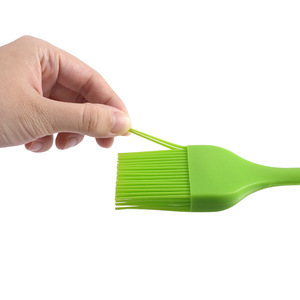 26cm 10inch Large Size Durable <b>Heat</b> Resistant Silicone Baking Oil <b>Brush</b> Long Handle for Barbecue Pastry <b>Brushes</b> High BBQ Tools - Product Image 2