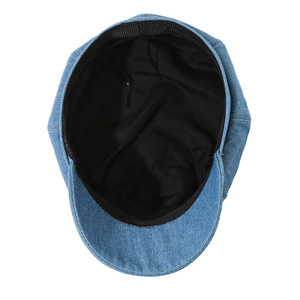 2025 nouveau Style britannique grande taille Cabbie Jeff Denim mode huit panneaux quatre saisons gavroche chapeau bérets pour unisexe - Product Image 6