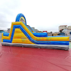 Structure gonflable géante de qualité commerciale pour enfants, parcours d'obstacles extrême en plein air - Product Image 4