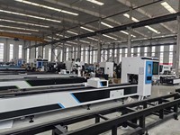 Máquina de Corte Láser de Fibra CNC para Perfiles de Acero Estructural, Perfiles de Aluminio y Fabricación de Metales