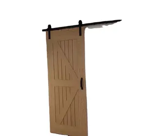 Frameless Sliding Door Hidden Track Mirror Surface Wooden Sliding Doors For Kitchen Bathroom Partition Room