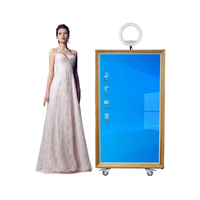Support fiable pour appareil photo reflex numérique, miroir intelligent LED pour photomaton, idéal pour boîte de nuit, discothèque, cabine DJ, multicolore, économie d'énergie