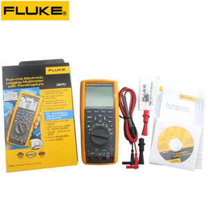  Multimètre numérique portable 287C True RMS avec rétroéclairage et fonction de maintien de la valeur pour les tests électriques - Product Image 3