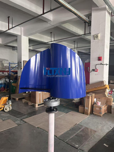 Generador Eólico Vertical de Energía Gratuita para Residencias, Sistema de Generación de Energía Eólica, 400w 500w 600w, Instalación en Azotea - Product Image 1