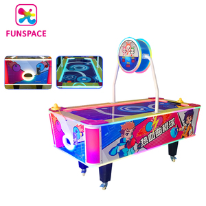 Machine de jeu d'arcade de parc d'attractions intérieur Table de hockey sur air à jetons - Product Image 1