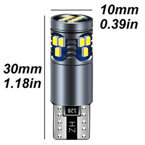 Ampoules LED RGB de haute qualité 2W 12V 6000K 18SMD W5W 2014 Canbus pour éclairage intérieur de voiture T10 194 168, lampe de lecture LED pour voiture - Product Image 2