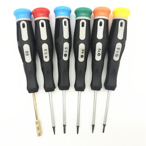 6 In 1 <b>Precision</b> <b>Screwdriver</b> Set Cr V Steel Magnetic For iPhone Watch Repair Tools - Product Image 1
