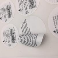 Impression d'étiquettes alimentaires en bouteille personnalisées Livret multi-pages adhésif étanche Étiquettes double face Étiquettes autocollantes pliantes multicouches
