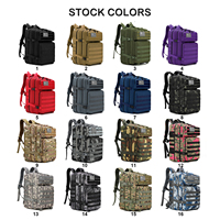Sacs à Dos de Randonnée Personnalisés en Gros pour la Salle de Sport, Sac à Dos Tactique Molle 45L pour la Chasse, Sacs à Dos Tácticos pour Hommes