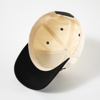 Nueva Gorra de Béisbol Estilo Hip Hop Retro de Cinco Paneles, Bicolor, con Bordado Personalizado