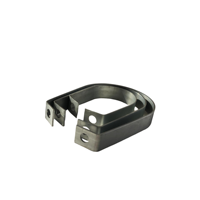 Support de tuyau industriel de haute qualité UTT41 pivotant en acier au carbone noir et galvanisé pour système d'incendie et support de tuyau antisismique