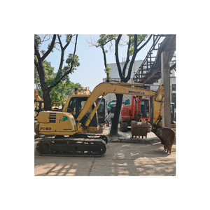 KOMATSU PC60-7 6 tonnes Mini Caterpillar Excavator 95% Nouvelles performances parfaites Caractéristiques Pompe Boîte de vitesses Moteur inclus Japon - Product Image 1