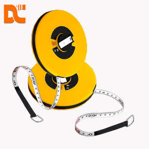 ABS PVC fibre de verre outils à main matériel Logo personnalisé <span class=keywords><strong>pas</strong></span> <span class=keywords><strong>cher</strong></span> entièrement clos métrique <span class=keywords><strong>10m</strong></span> 15m 20m 30m 50m ruban de cuir fermé mètre - Product Image 1