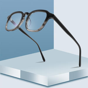 Montures de lunettes rectangulaires Conchen 8066, monture intégrale en acétate, unisexe, protection contre la lumière bleue, tendance de la mode - Product Image 5