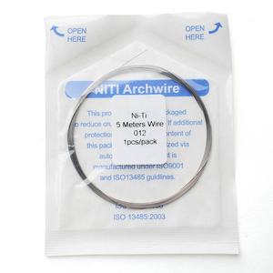 Prezzo all'ingrosso arco dentale 5 metri NiTi Round ortodontico Arch Wire - Product Image 4