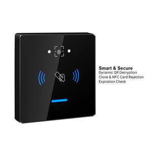 Lecteur de contrôle d'accès à Code QR TD.C6 Scanner à grande vitesse Options d'authentification multiple Contrôle d'accès étanche Lecteur de carte RFIC - Product Image 4