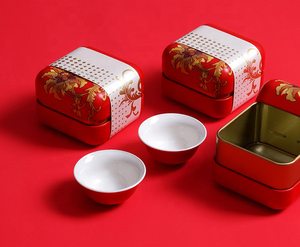 Hot Sale Custom Printed Round Empty Container <b>Tea</b> Packaging Metal Tin <b>Box</b> Pot for <b>Tea</b> Coffee - Product Image 5