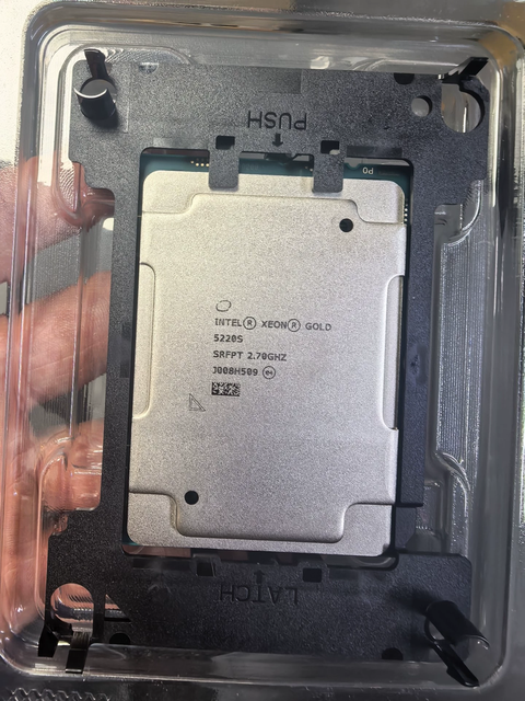 Tested Before Shipment Xeon Gold 5220S LGA3647 2.70GHz 18Cores 24.75MB 125W CPU Processor SRFPT