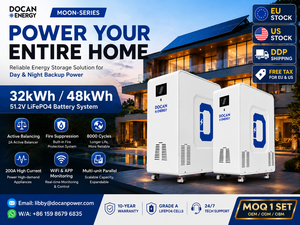 Moon 51.2V 628ah 32kWh 942ah 48kWh Home Energy Storage Battery Solar with Active Balancing <b>Fire</b> Suppression - Product Image 1