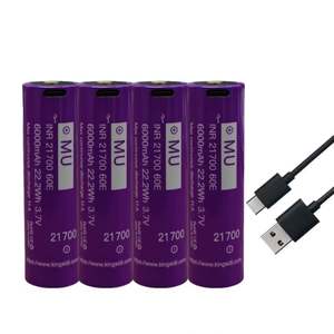 MU 6000mAh ミニパワーバンク ポータブル Type-C USB 双方向充電式 ソリッドステートバッテリー 21700 60E 3.6V 80g 500-1000サイクル - Product Image 6