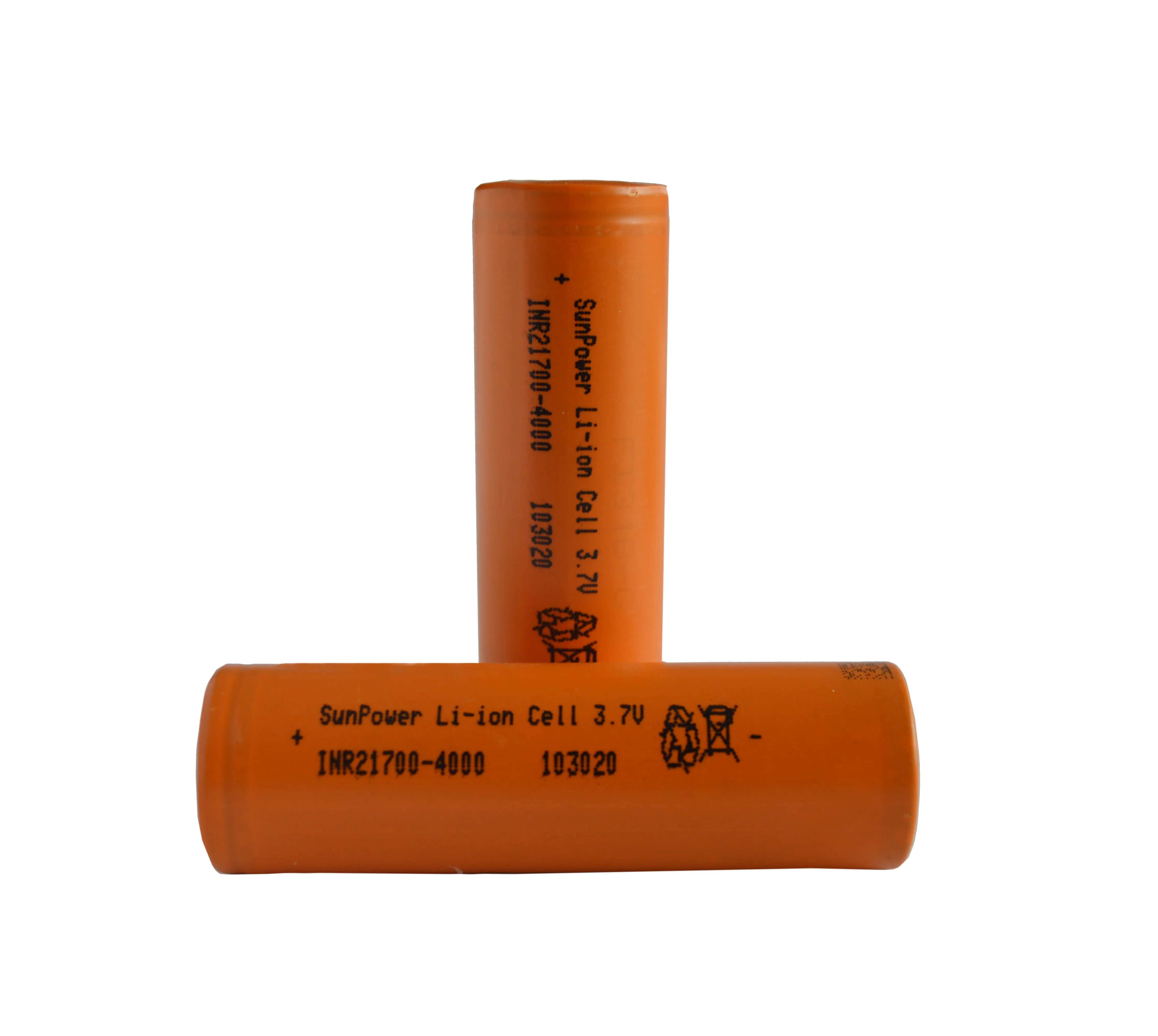 Oem Matched Hoge Energiedichtheid Hoge Rate 20A Ontlading Batterij Met 21700-3.7v-4000mah