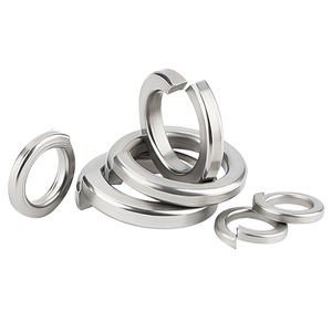 Rondelle ronde de fabrication industrielle en métal Rondelles plates zingurées - Product Image 2