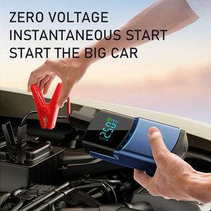 Arrancador de batería de litio personalizado de 12V y 8000mAh, bomba de aire portátil para coche, refuerzo de emergencia ABS, Banco de energía, Monitor de presión de neumáticos - Product Image 3