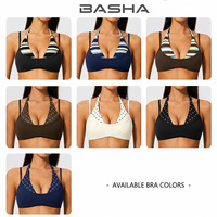 Vêtements de sport pour femmes, ensembles modulables : soutien-gorge de sport, débardeur, short, legging capri, pantalon large, logo personnalisé OEM