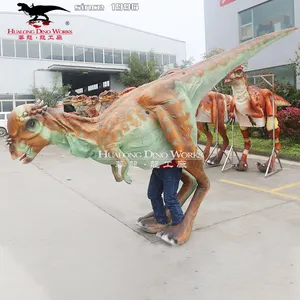 Механический костюм динозавра, реалистичный костюм динозавра в натуральную величину