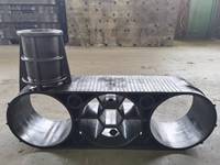 Supports de cage à poissons en polyéthylène résistant à la corrosion KJ-Mould pour filets de pêche, machines d'aquaculture et aérateurs 220V haute sécurité