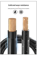 Cable eléctrico de cobre Thwn y Thhn Cable de alimentación 14 12 10 8 AWG Cable eléctrico Cable de construcción eléctrico de nailon