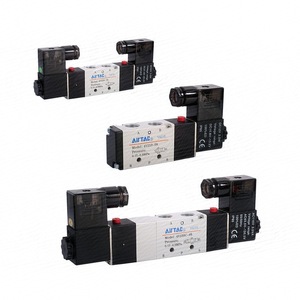 Válvula Solenoide Airtac 4V210-08 DC 24V 1/4 pulg. Tipo Piloto para Control de Gas - Product Image 1