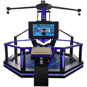 เครื่องจำลองเกม VR 9D สีสันสดใส สวนสนุกเครื่องเล่นเสมือนจริง <span class=keywords><strong>ภาษา</strong></span>อังกฤษ วัสดุพลาสติก - Product Image 5