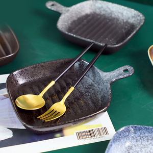 Plato de cerámica para hornear <span class=keywords><strong>con</strong></span> mango, carne, carne, fruta, ensalada, platos de Pasta, vajilla, bandeja, Pan, <span class=keywords><strong>horno</strong></span> <span class=keywords><strong>microondas</strong></span>, gran oferta - Product Image 3