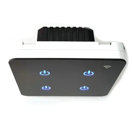 High qualität professionelle direkte wifi fernbedienung smart touch 4 gang dimmbare smart home touch licht wand schalter