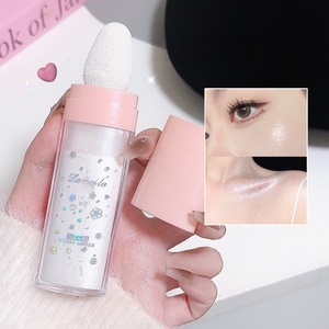 Polvo Iluminador de Hadas al por Mayor, <span class=keywords><strong>Brillo</strong></span> Fino, 4 Colores, Polvo Mineral para Maquillaje de Rostro y Cuerpo, Bronceador e Iluminadores - Product Image 4