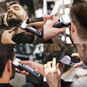 Cortadora de pelo, recortadora de peluquero, tijeras de salón profesional, nueva versión, máquina de afeitar inalámbrica, tijeras para cortar el cabello - Product Image 5