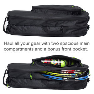 Bolsa DE TENIS deportiva, mochila personalizada para 6 raquetas, bolsa de tenis con asa para el hombro, bolsa de transporte para raqueta de bádminton para hombres y mujeres - Product Image 3