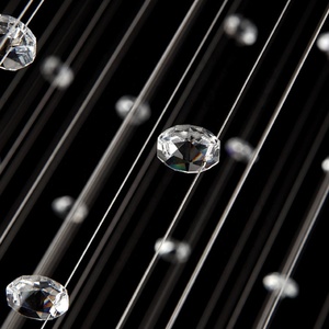 Lampadario di Cristallo a Sfera LED per Interni Progetti di Ville Grandi Decorazione Casa e Matrimoni all'Ingrosso - Product Image 3