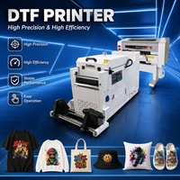 Imprimante DTF double tête i3200 30 cm pour transfert thermique sur T-shirts avec agitateur et sécheur