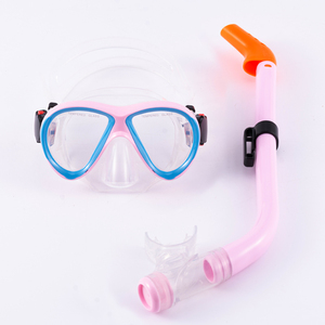 Kinderen Snorkel <span class=keywords><strong>Set</strong></span> Duikmasker Voor Kinderen Als Unisex Kinderen Zwembril Anti-Mist Duikmasker En Droge Top Snorkel Combo <span class=keywords><strong>Set</strong></span> - Product Image 1