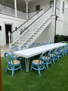 Silla Infantil de Ratán Hecha a Mano, Moderna, de Mimbre Natural, Segura para Niños, Decoración para Fiestas de Cumpleaños al Aire Libre, Muebles Infantiles - Product Image 3