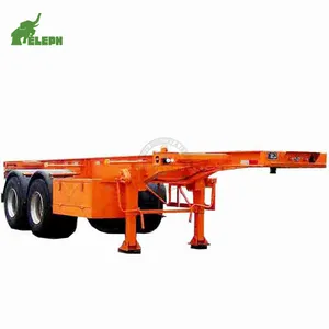 Phillaya 2021 New Arrival 20ft 40ft Skeleton Semitrailer Vận Chuyển Container Combo Trailer